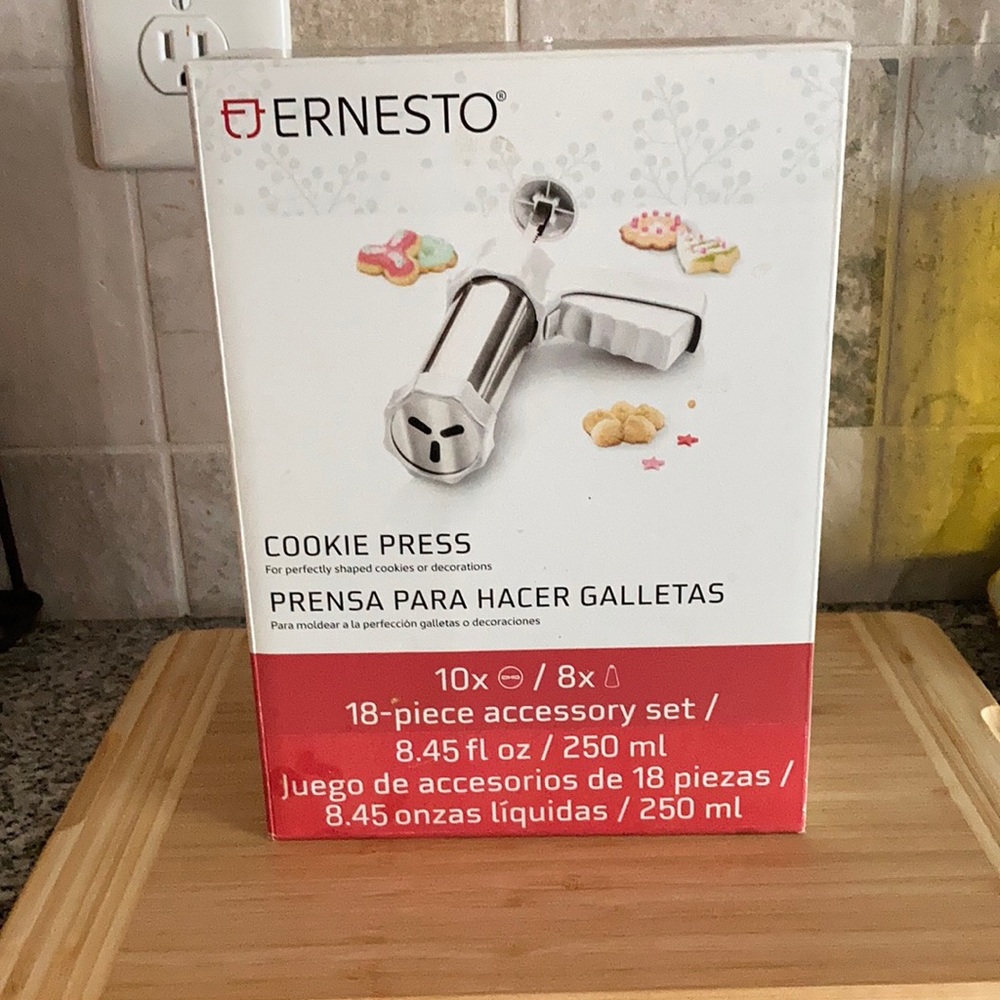 Cookie press Ernesto New in box